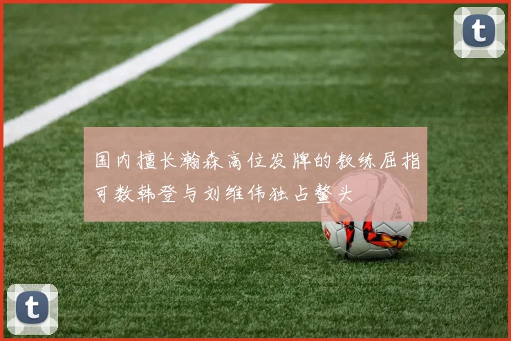 国内擅长瀚森高位发牌的教练屈指可数韩登与刘维伟独占鳌头